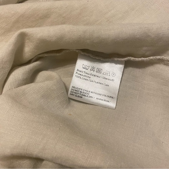 Malvin 100% Linen Maxi Shift Dress - Picture 8 of 8